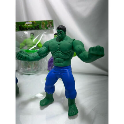 Boneco Hulk 15cm feito em pvc pintura artesanal