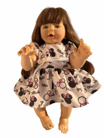 Boneca Bebê Reborn Lívia Feita em Silicone pintura artesanal