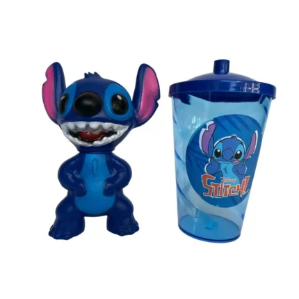 Kit Boneco Lilo e Stitch e Copo Twister